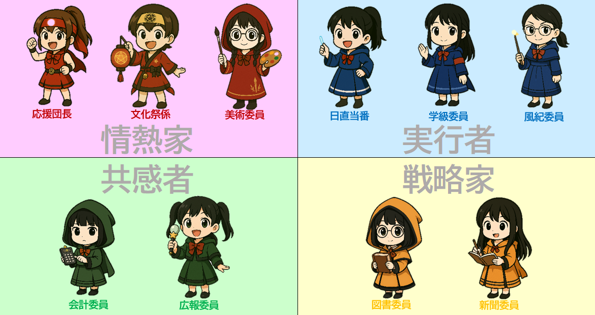 魔法学園キャラ診断トップ